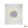 Purple and Gold Ornament