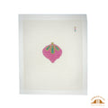 Retro Pink Christmas Ornament